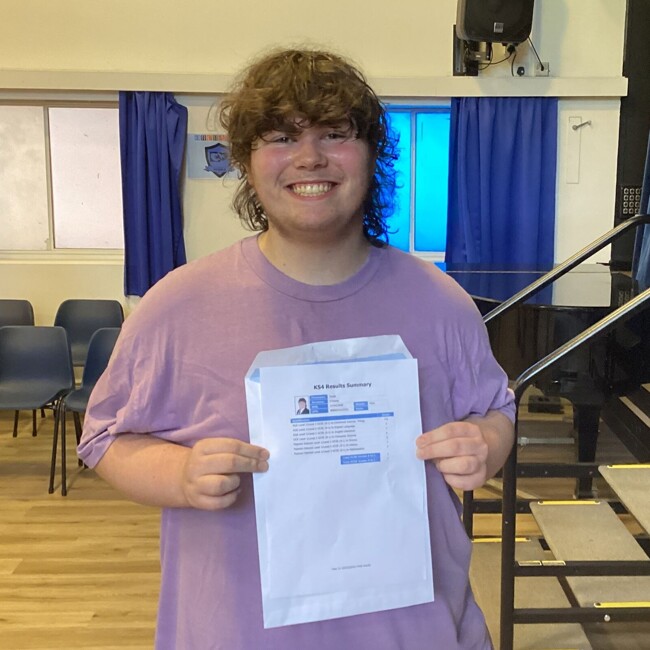 Amazing GCSE results for Oscar