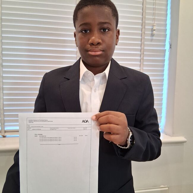 Celebrating early academic excellence: Brothers maths success