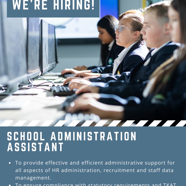 We are hiring! Please Visit our Vacancies Page: About Us - Vacancies